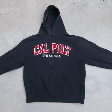 Vintage Sweatshirt California State Polytechnic University, Pomona 1990s Large Pullover Preppy Street Wear Clothing Retro College 
