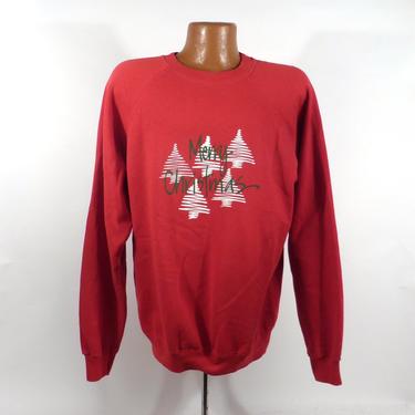Ugly Christmas Sweater Vintage Sweatshirt Party Xmas Tacky Holiday size XL 
