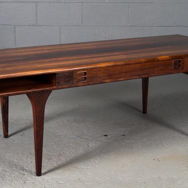 Danish Modern Rosewood Coffee Table by Jorgen and Nanna Ditzel