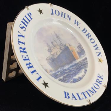Plate, John Brown