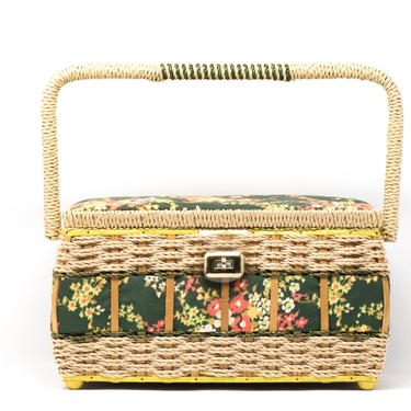 Vintage Sewing Basket, Sewing Box 