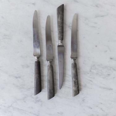 Horn Handled French Knife Set of 4