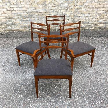 Mid-century Dining Chair Set 