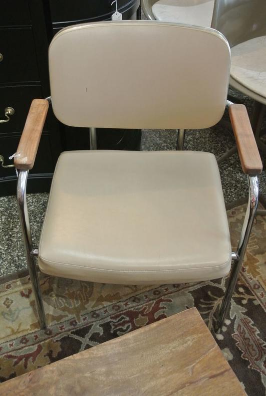 Camel color chairs. Two available. $35/chair