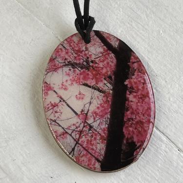 DC Cherry Blossom Jewelry Pendants and Earrings