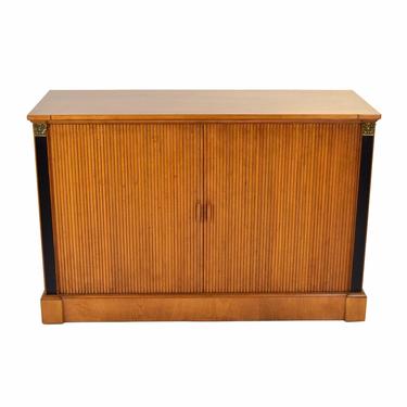 Vintage Empire Style Sideboard Buffet Cabinet Chest Drawers with Tambour Doors 