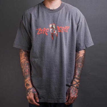 Vintage 90’s Zero Skateboards Andrian Lopez Pushead T-Shirt 