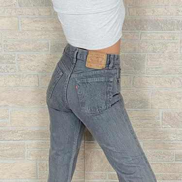 Levi's 501 Grey Jeans / Size 25 