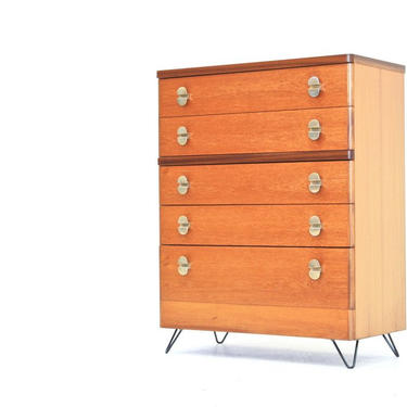 Mid Century Teak full profile dresser by STAG Furniture 