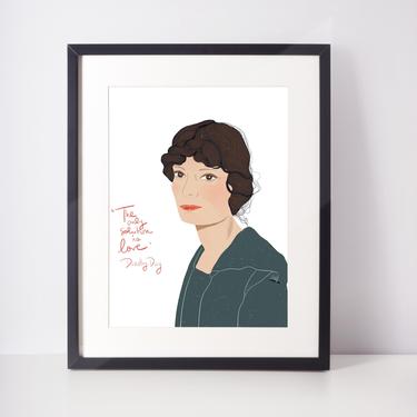 Dorothy Day Art Print | cubicle decor | 