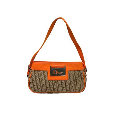 Dior Orange Logo  Mini Bag