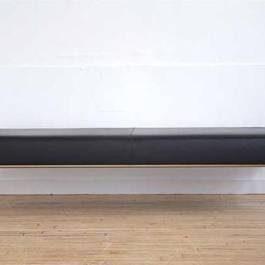 Keilhauer Leather Museum Bench