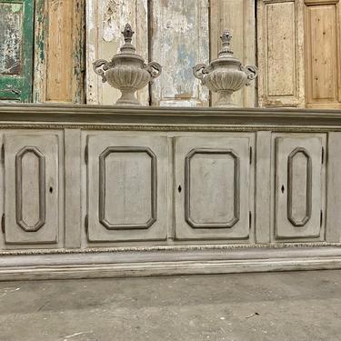 Italian Tuscan Painted Credenza Sideboard - 18th C