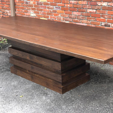 Modern Industrial Dining Table 