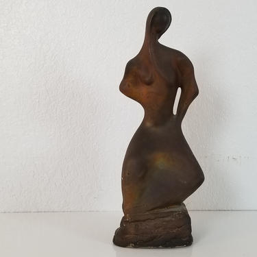 George  Tudzarov Zaro Fire Clay Female  Sculpture . 