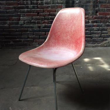 SOLD Mid century modern shell chair Eames shell chair herman miller shell chair 