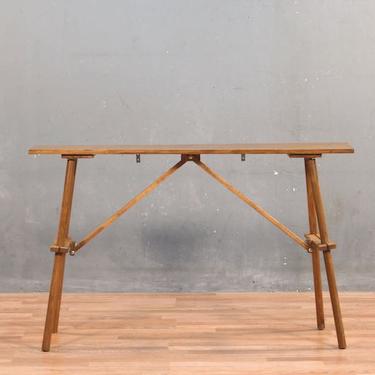 Rustic Mid Century Console Table – ONLINE ONLY