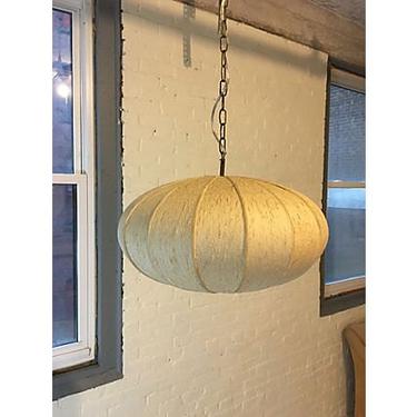 George Nelson Style Saucer Pendant, Vintage Lighting, George Nelson 