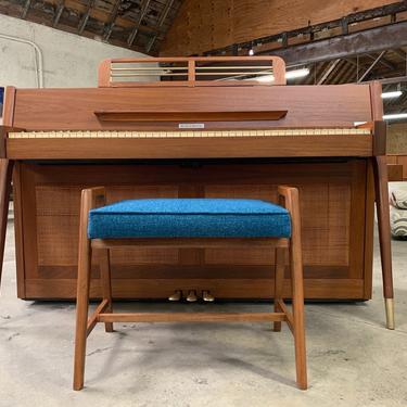 Baldwin Acrosonic Piano Bench, Custom Newly Made - You Pick The Fabric! 