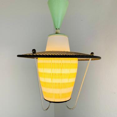 50s Hallway Lamp Lantern 