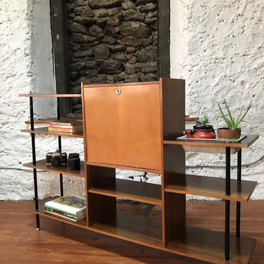 Mid century modern bar cabinet danish modern bookcase mid century modern shelving and plant stand 