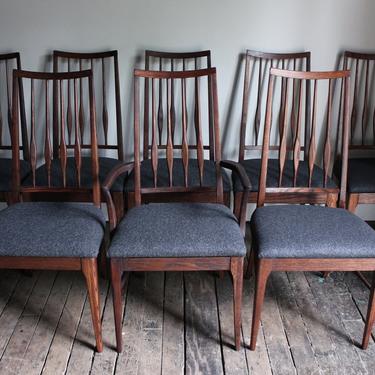 Set of 8 Keller MCM Dining Chairs  - $2000