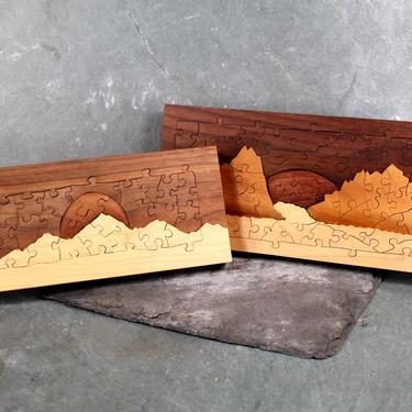 Handcrafted Wooden Puzzles - Made in New England - One-of-a-Kind Unique Handcrafted Relief Puzzle - 54 & 26 Piece Puzzles | FREE SHIPPING 