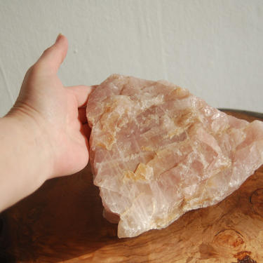 Lg. 6 lbs. Chunky Natural Raw Pink Rose Quartz Crystal Healing Stone Mineral Lapidary Reiki Wellness Metaphysical Heart Chakra Relationships 