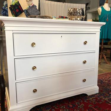 White painted dresser 