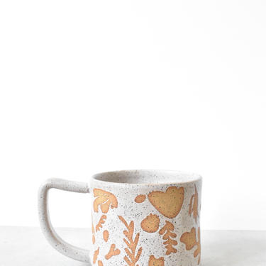 Eclectic Maximalist Speckled Stoneware Mug 