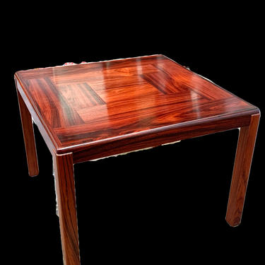 Vintage Brazilian Rosewood Side table 