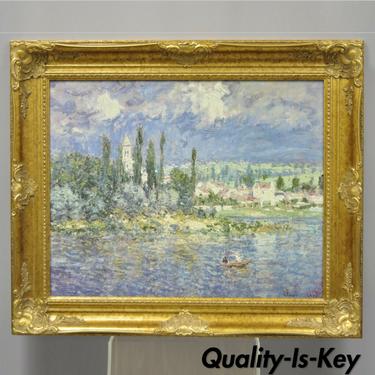Museum Brushstrokes Collection Claude Monet Thunderstorms Oil Painting