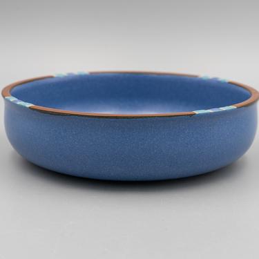Dansk Mesa Sky Blue Pasta Bowl | Vintage Individual Coupe Bowl | Southwest inspired Dinnerware 