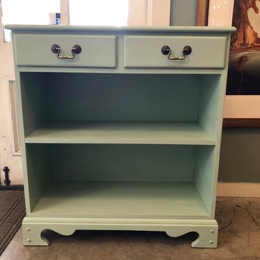 Painted Bookcase with Drawers