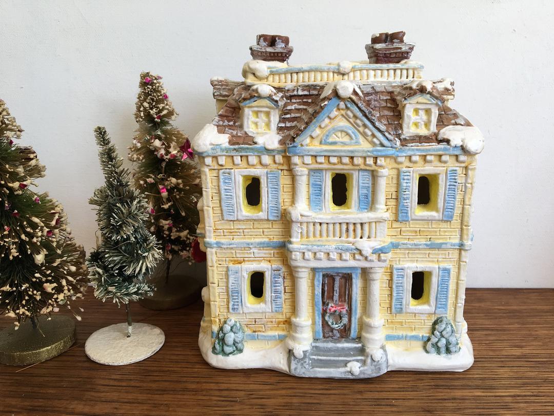 80's Vintage California Creations Victorian Home, Vintage Christmas ...