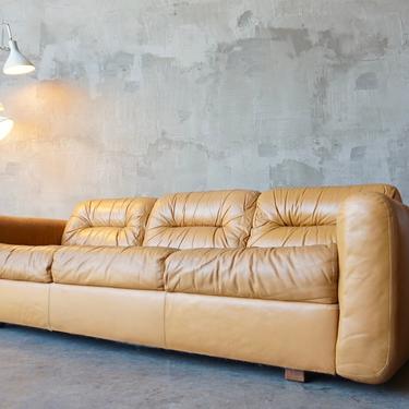 Leather Selig Sofa. 