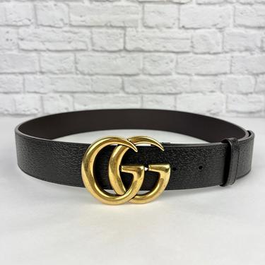 Gucci Belt, Size 90-36, Black