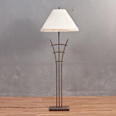 Iron Lattice Floor Lamp