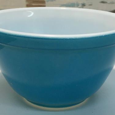 Pyrex Blue &amp;quot;Primary Color&amp;quot; #401 Nesting bowl by JoyfulHeartReclaimed