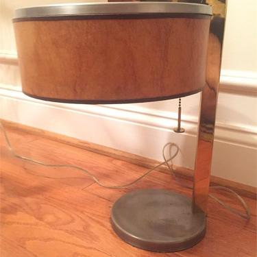 Rare Early Kurt Versen Studio Table/Desk Lamp Art Deco Midcentury Modern
