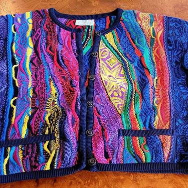 Vintage Authentic Coogi Sweater size medium to Large 
