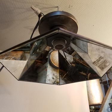 Smoked Mirror West Elm Ceiling Light