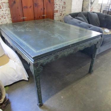 LARGE CHINOISERIE TABLE