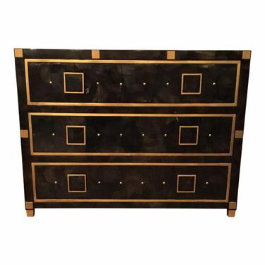 Currey and Co. Art Deco Inspired Pen Shell Chest