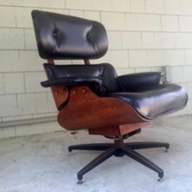 Midcentury Eames Style Lounge Chair