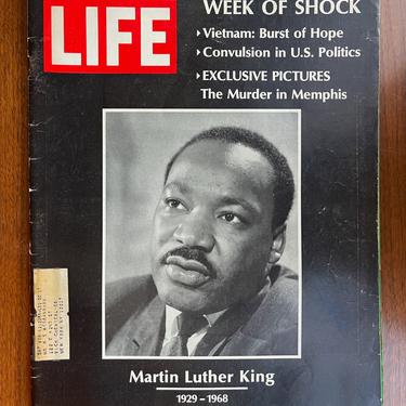 Vintage Life Magazine // Martin Luther King Memorial Issue (April 1968)