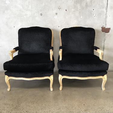 Pair of Upholstered Fauteuils