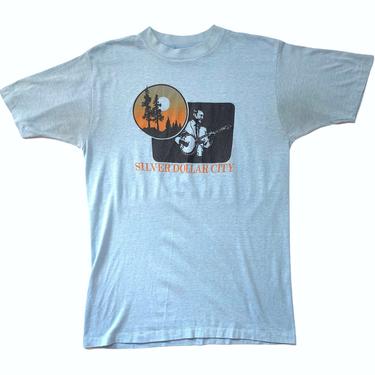 Vintage 1970s/1980s SILVER DOLLAR CITY T-Shirt ~ Fits S ~ Graphic Tee ~ Branson, Missouri ~ 70s 80s ~ Soft / Thin / Worn-In 