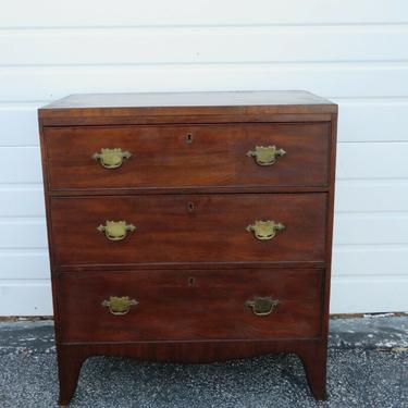Early 1800s Small Dresser Large Nightstand Side End Table 2553