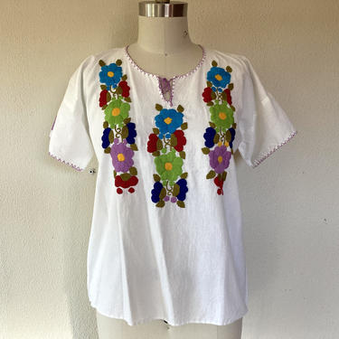 Reserved for Mayu Mexican cotton blouse 